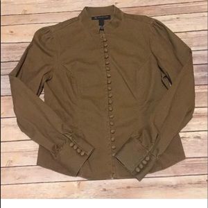 INC Brown jacket with buttons size M